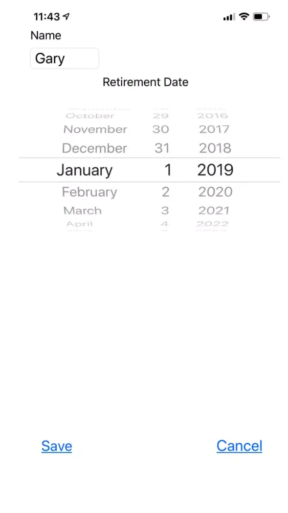 Zrzuty ekranu Countdown 2 Retirement