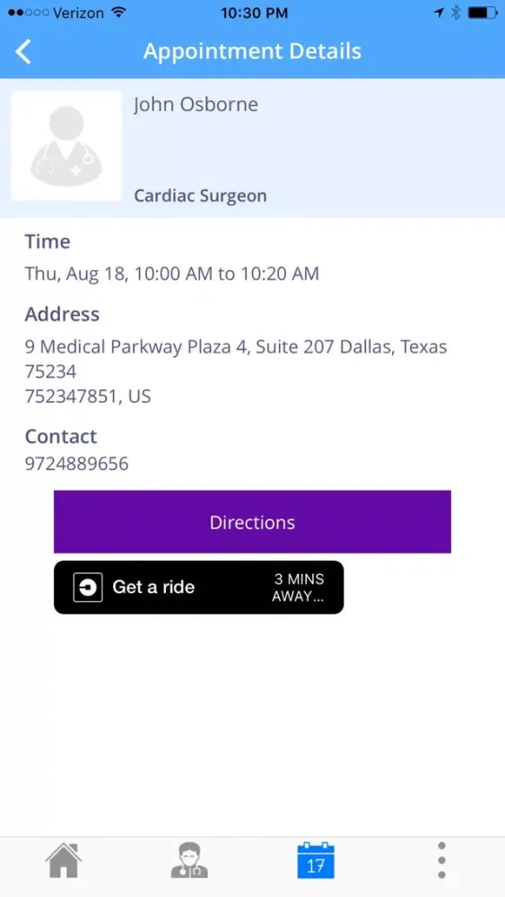 Capturas de tela do DocSynk - one-stop app for healthcare