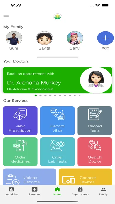 Tangkapan skrin AASTHA HOSPITAL AND RESEARCH