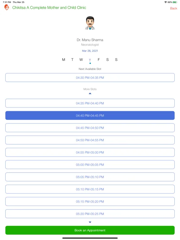 Chikitsa Clinic iPad  Screenshots
