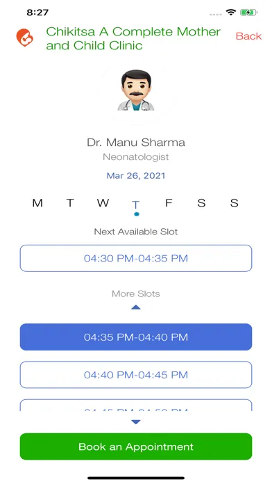 Chikitsa Clinic Screenshots