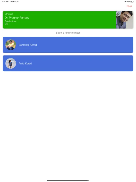 Dr Pandeys Childrens Clinic iPad  سکرین شاٹس