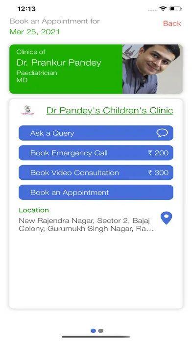 Dr Pandeys Childrens Clinic سکرین شاٹس