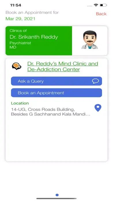 Zrzuty ekranu Dr Reddys Clinic