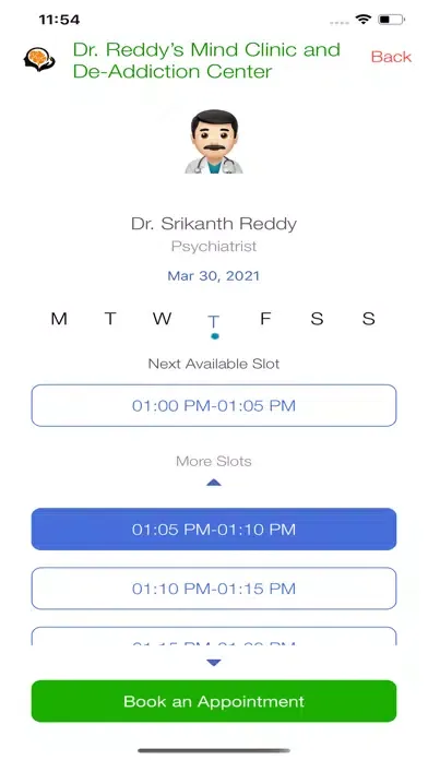 Zrzuty ekranu Dr Reddys Clinic