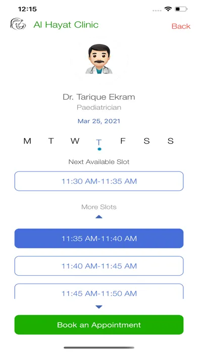Tangkapan layar Dr Tarique & Dr Dilkash Clinic