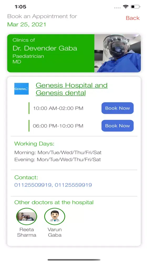 Genesis Hospital Ekran Görüntüleri