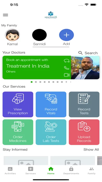 Health Plus Inde Ekran Görüntüleri