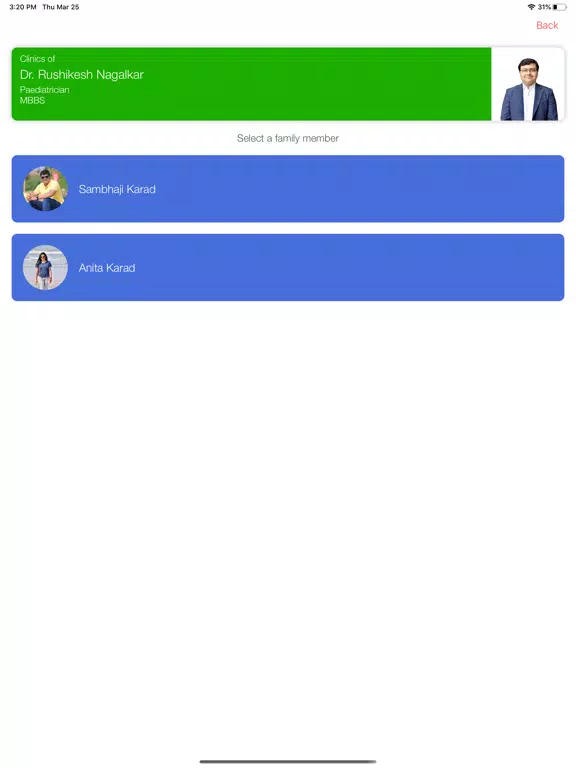 Nagalkar Nursing Home iPad 應用截圖