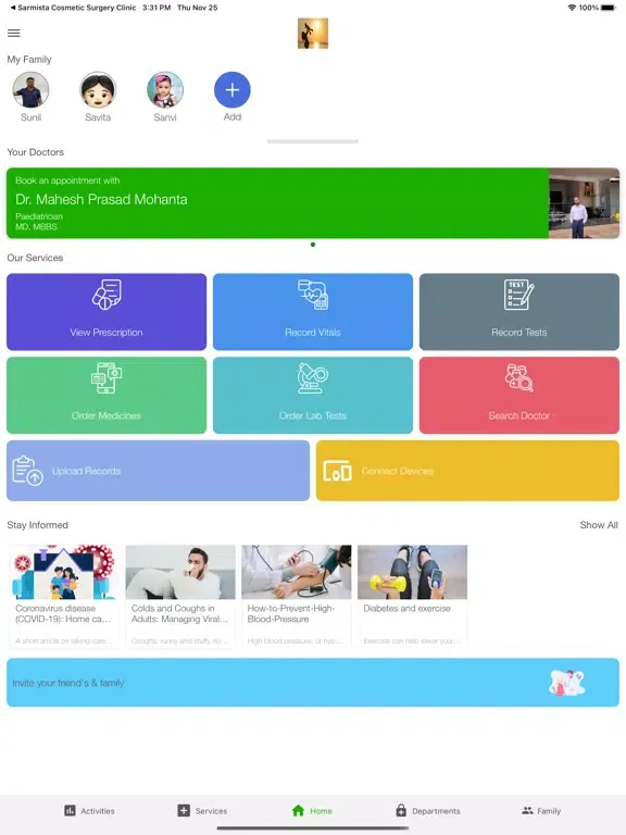 Nua Sakala Consultation iPad  স্ক্রিনশট