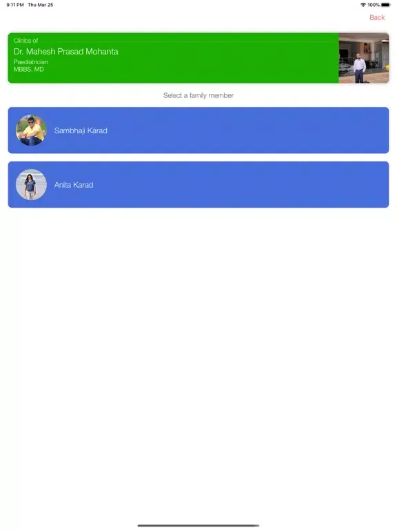 Nua Sakala Consultation iPad  স্ক্রিনশট