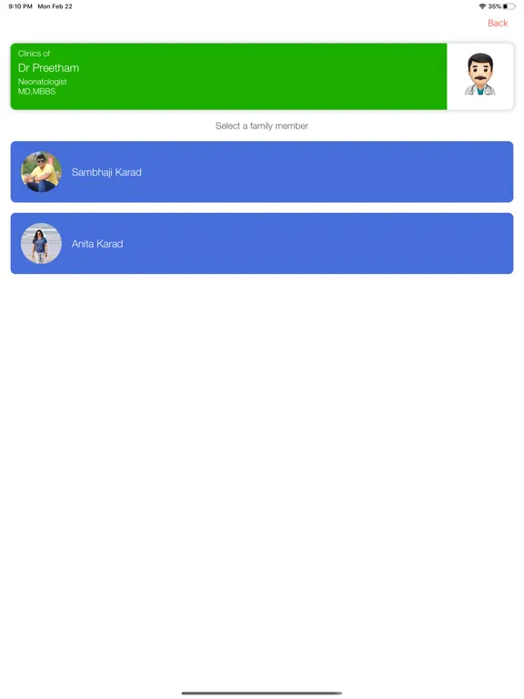 Скриншоты Sanjeevini Hospital - Prerana iPad 