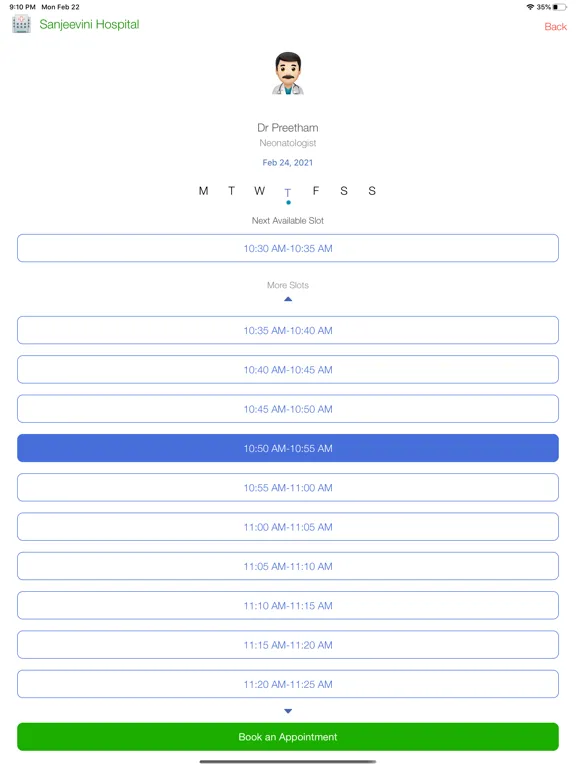 Скриншоты Sanjeevini Hospital - Prerana iPad 