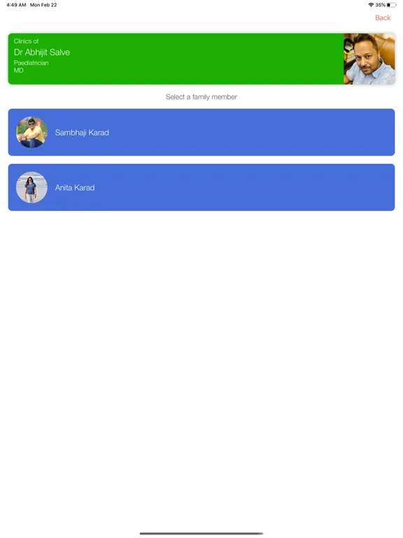 Скриншоты Siddhant Children's Hospital iPad 