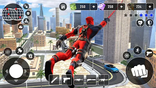 Super Spider: City Hero Games Screenshots