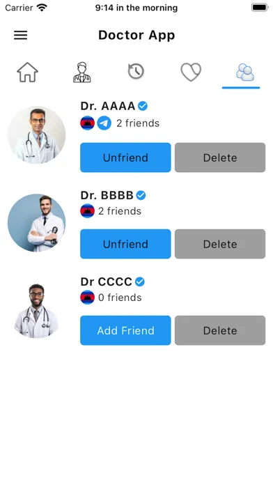 Capturas de pantalla de Doctor App 24
