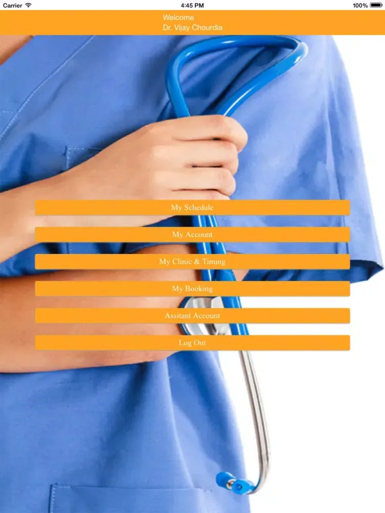 Need A Doctor - App for Doctors iPad  Screenshots