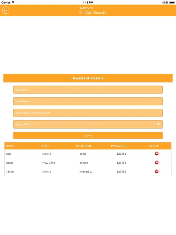Need A Doctor - App for Doctors iPad  Screenshots