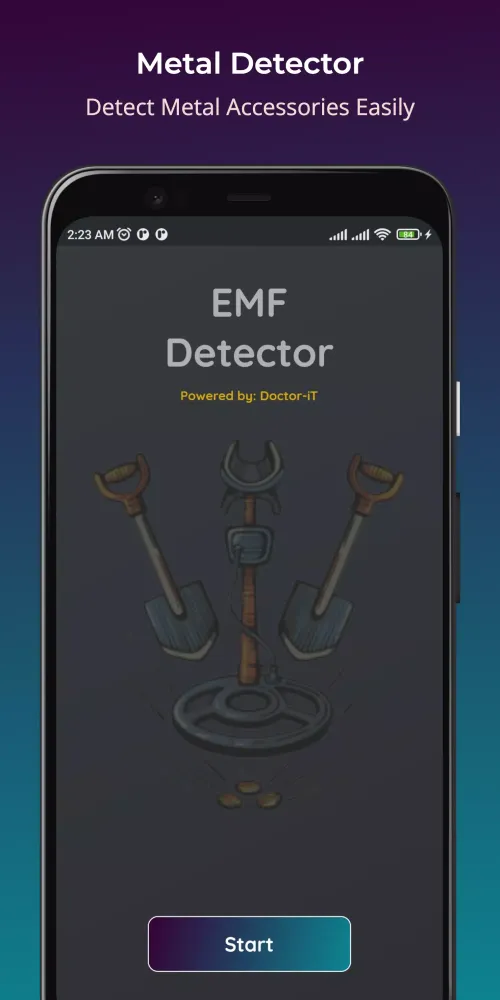 Screenshot di EMF Metal detector - EMF meter