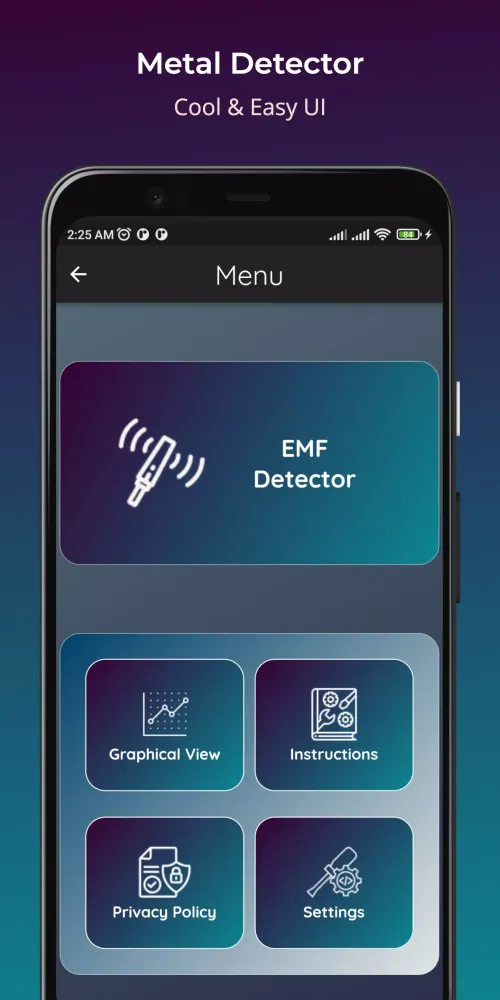 Screenshot di EMF Metal detector - EMF meter