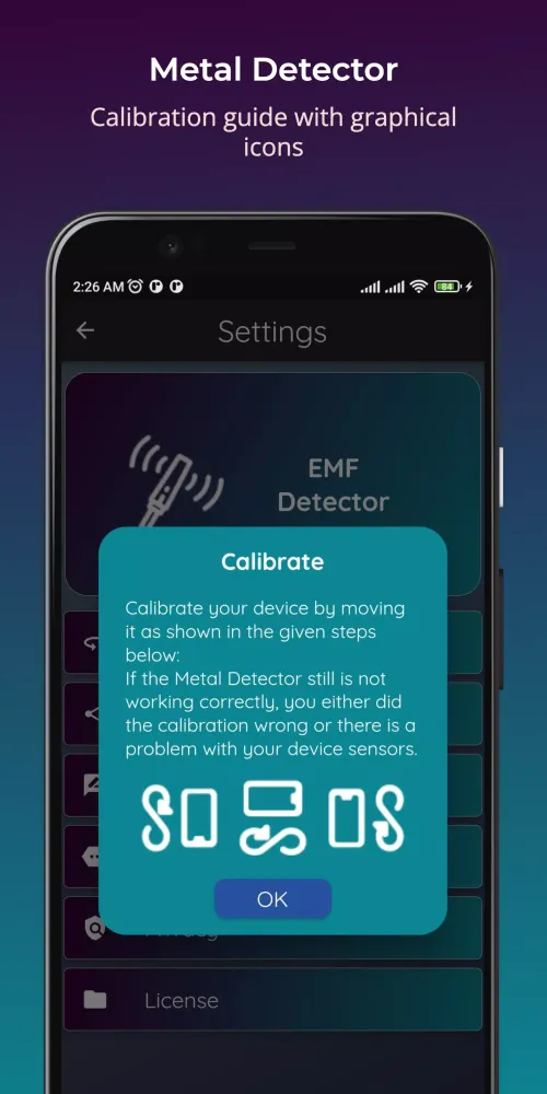Screenshot di EMF Metal detector - EMF meter