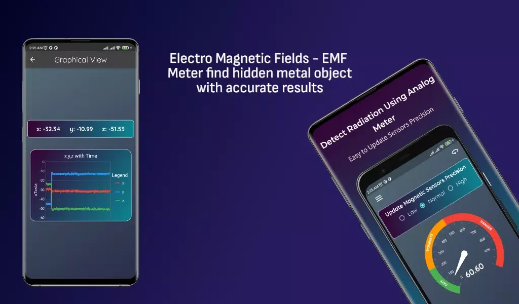 Screenshot di EMF Metal detector - EMF meter