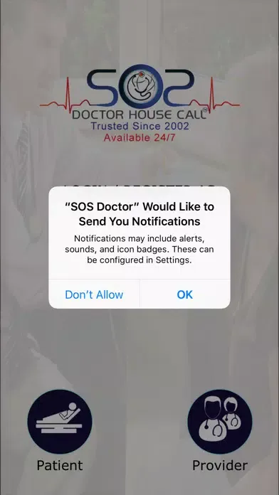 SOS Doctor Housecall Ekran Görüntüleri