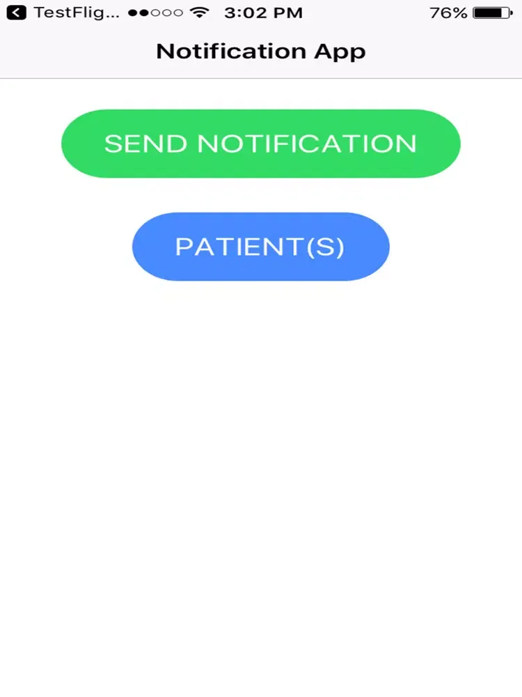 Doctor Notification App iPad  स्क्रीनशॉट