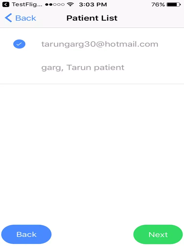 Doctor Notification App iPad  स्क्रीनशॉट