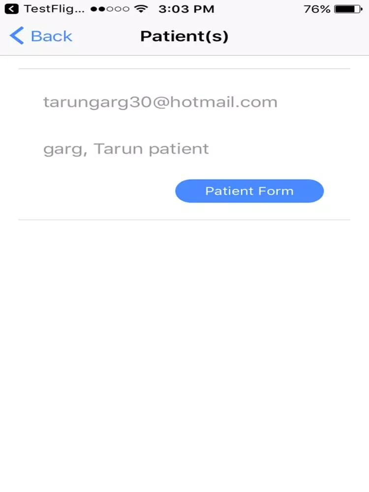 Doctor Notification App iPad  स्क्रीनशॉट