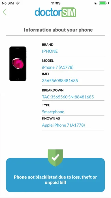 Скриншоты IMEI Blacklist