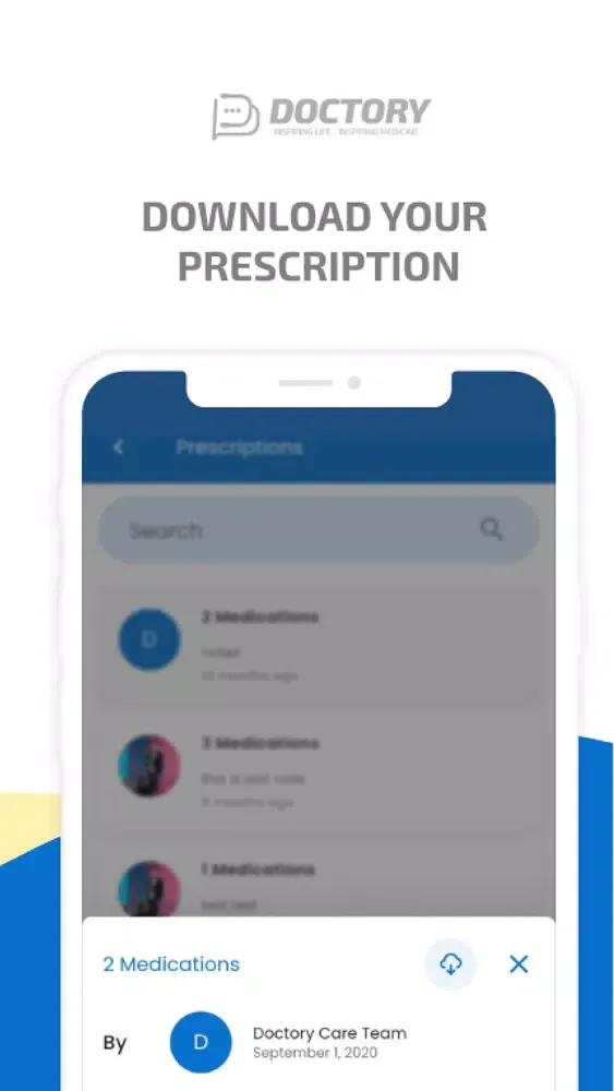 Zrzuty ekranu Doctory Care