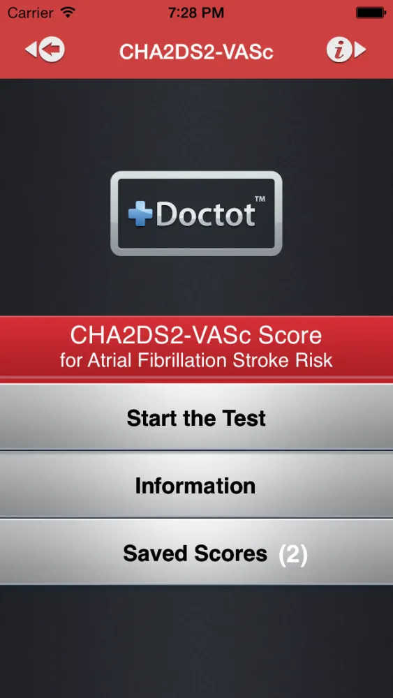 CHADS-VASc应用截图