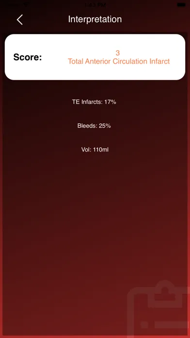 Screenshot di Oxford Community Stroke Proj