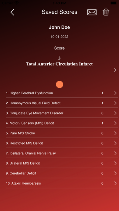 Oxford Community Stroke Proj স্ক্রিনশট