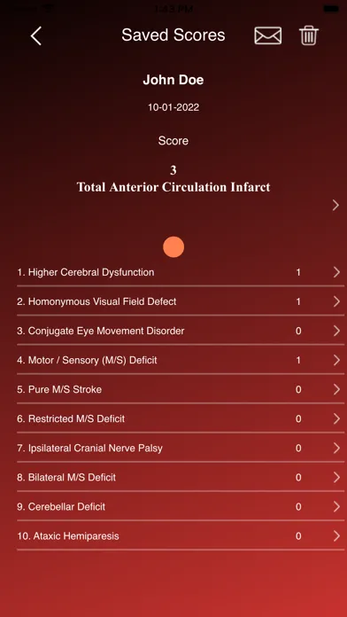 Screenshot di Oxford Community Stroke Proj