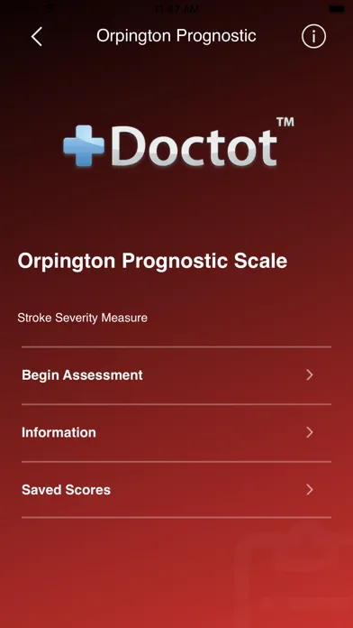 Orpington Prognostic Scale Ekran Görüntüleri