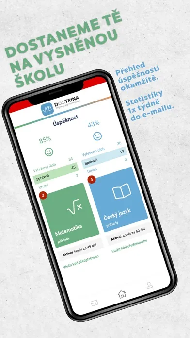 Screenshot di Přijímačky nanečisto