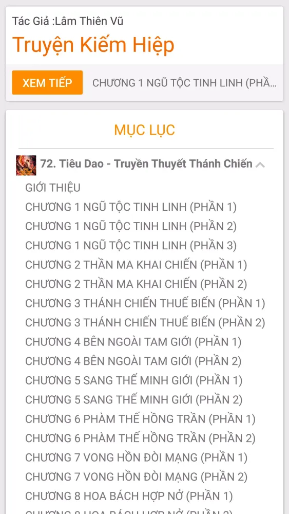 Captures d'écran de Tiêu Dao Truyền Thuyết Thánh C