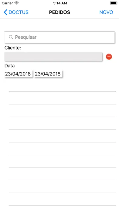 Ảnh chụp màn hình của Doctus - Força de Vendas