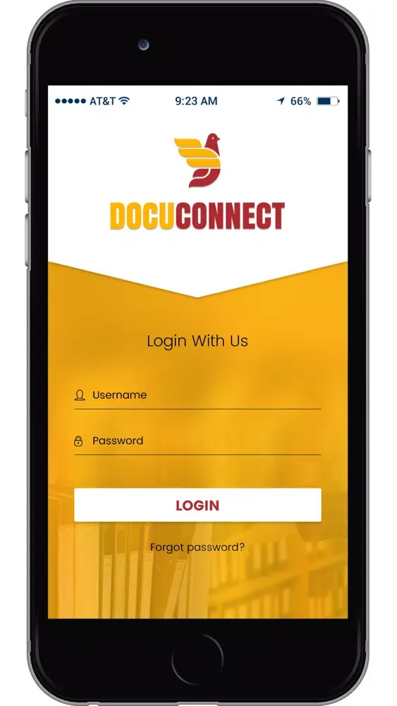 ภาพหน้าจอของ DocuConnect