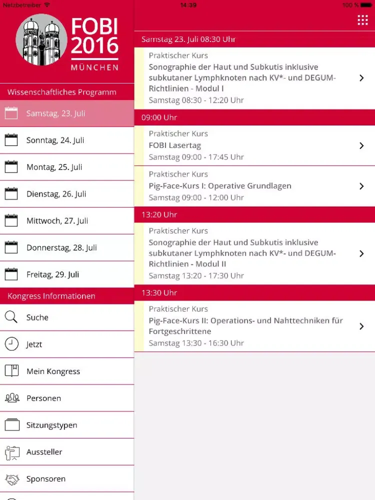 تصاویر FOBI 2016 – Kongress App iPad 