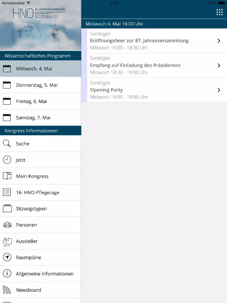 HNO 2016 iPad  سکرین شاٹس