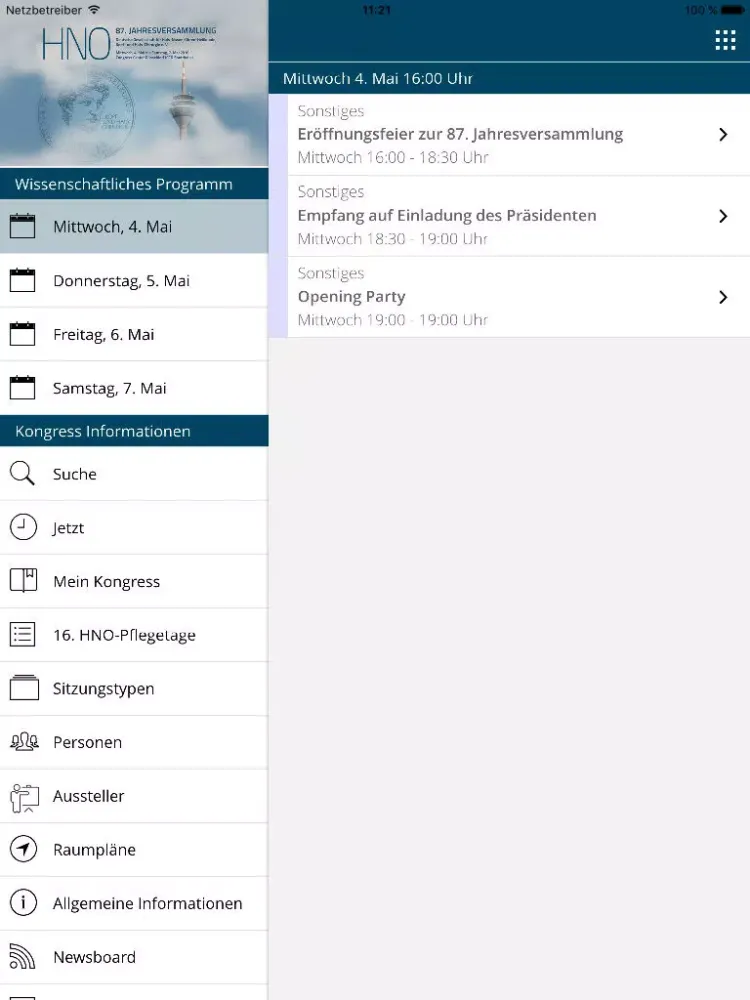 HNO 2016 iPad 应用截图