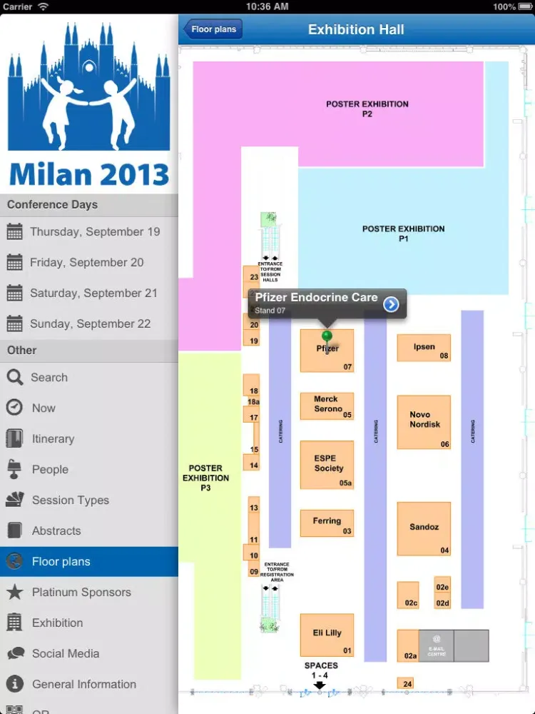 JointMeeting 2013 iPad  Screenshots