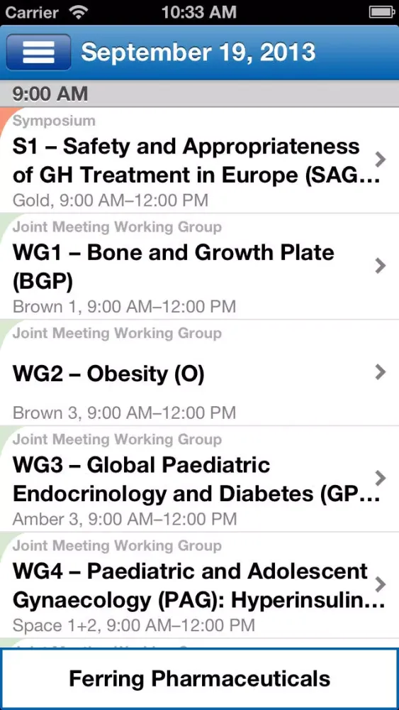 JointMeeting 2013 Screenshots