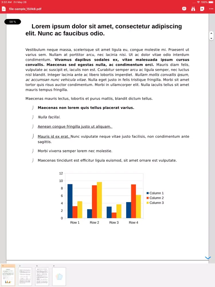 Document Viewer - PDF Reader iPad 应用截图