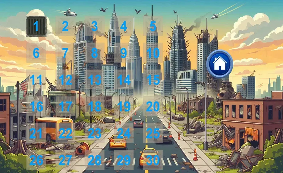 Take Down Puzzle Game স্ক্রিনশট