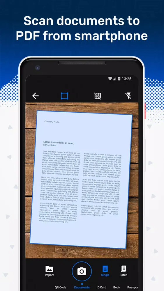 Capturas de pantalla de EasyScan: PDF & Doc Converter