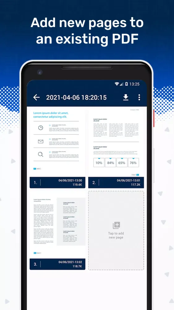 Capturas de pantalla de EasyScan: PDF & Doc Converter
